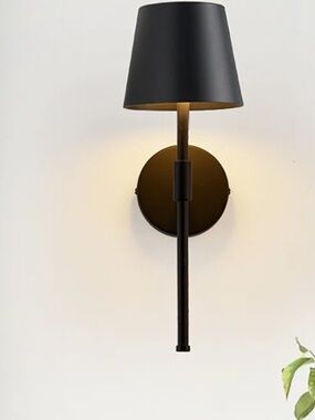 Wall sconce lamp in living room